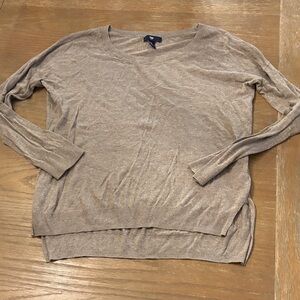 GAP Tan Crew Neck Sweater